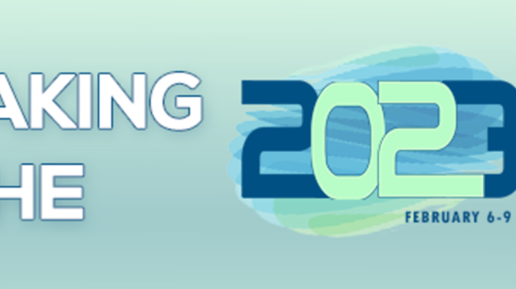 Event banner - horizontal rectangular shaped. On the let the organization logos - RMAi and Aria. In the center, the sentence "I`m speaking at the 2023 Annual Conference). On the left, Penny Campbell's picture. A white woman with blond hair grown down to her shoulder. She wears a black blazer and is smiling